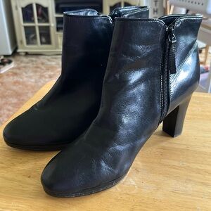Ralph Lauren black ankle boots